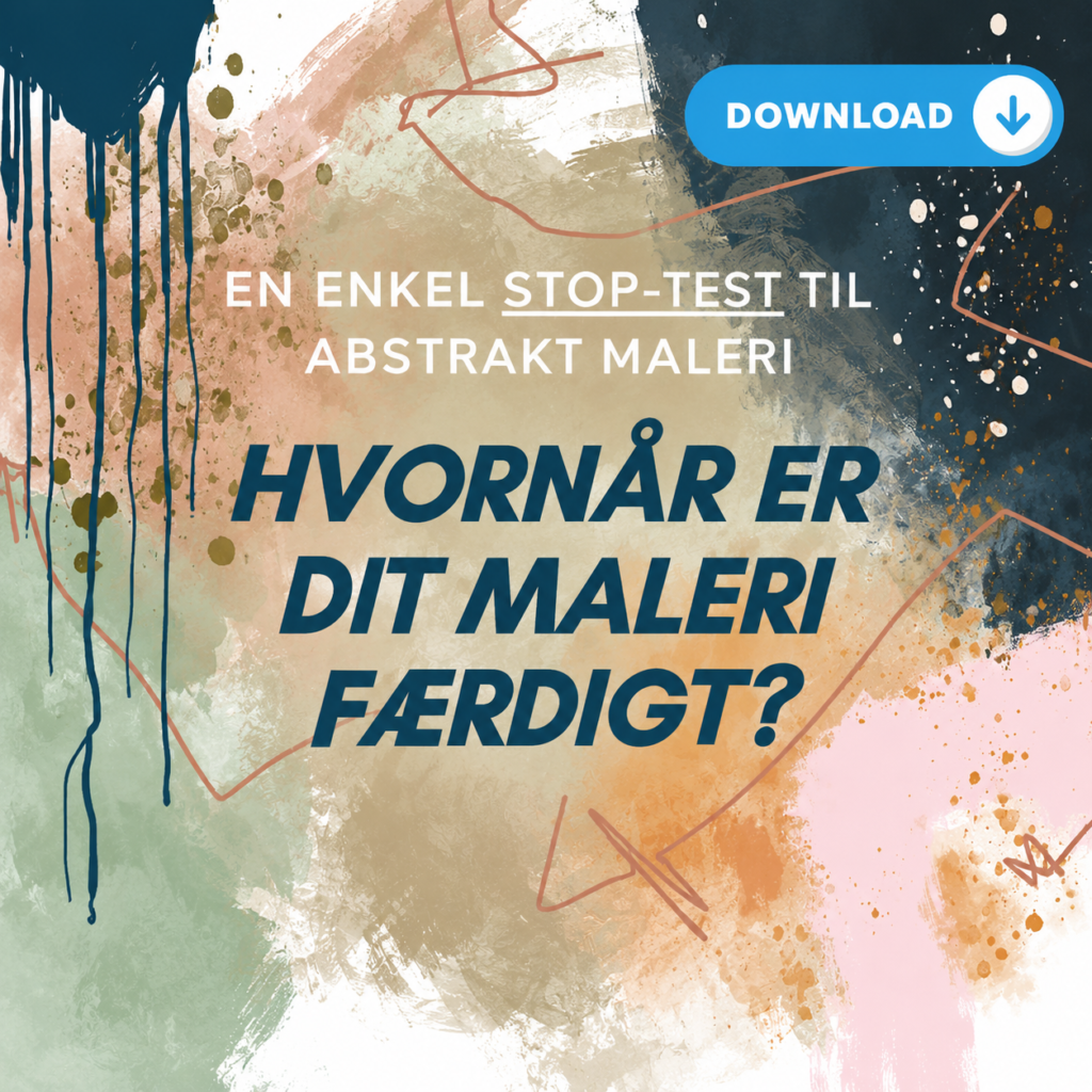 Hvornår er dit maleri færdigt